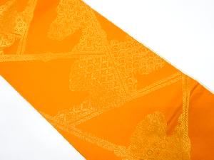 アンティーク　組紐に古典柄織り出しリバーシブル全通袋帯（材料）